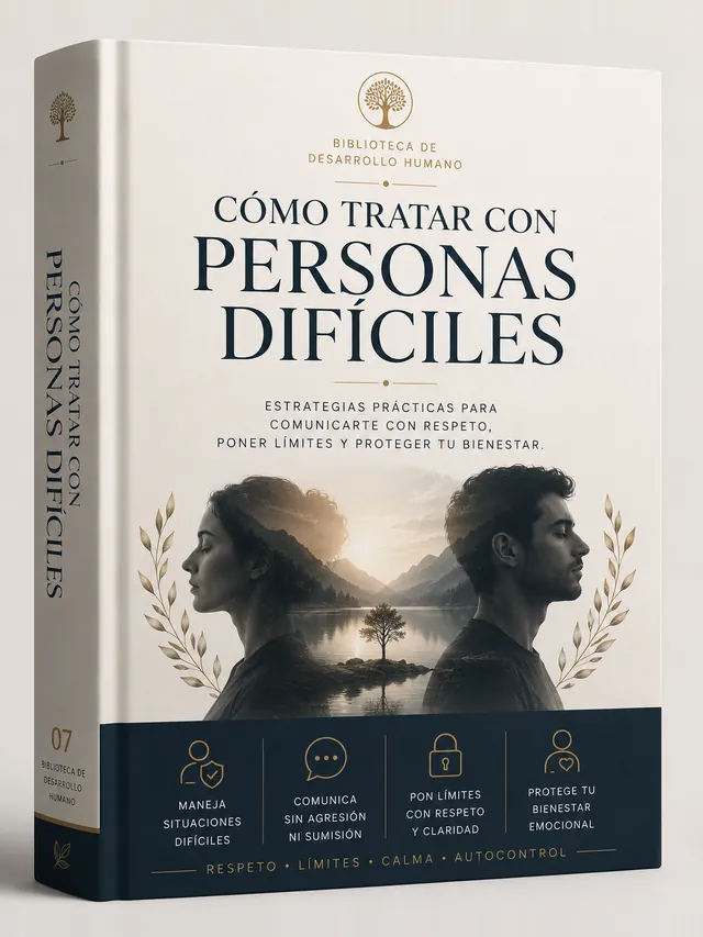 Portada del volumen 7: Cómo Tratar con Personas Difíciles