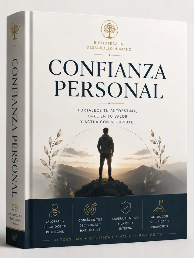 Portada del volumen 8: Confianza Personal
