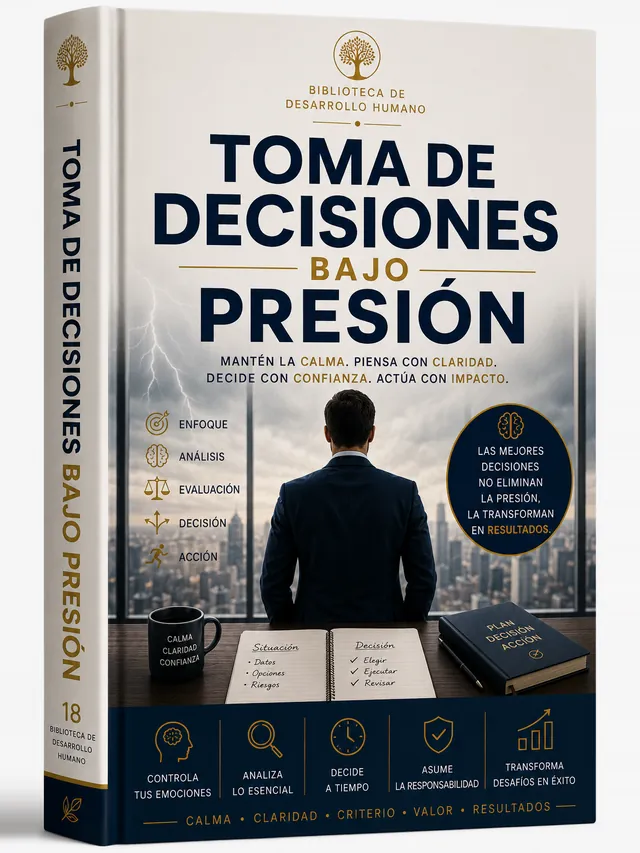 Portada del volumen 17: Toma de Decisiones bajo Presión